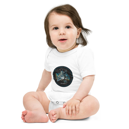 White - F22 Raptor Baby short sleeve one piece