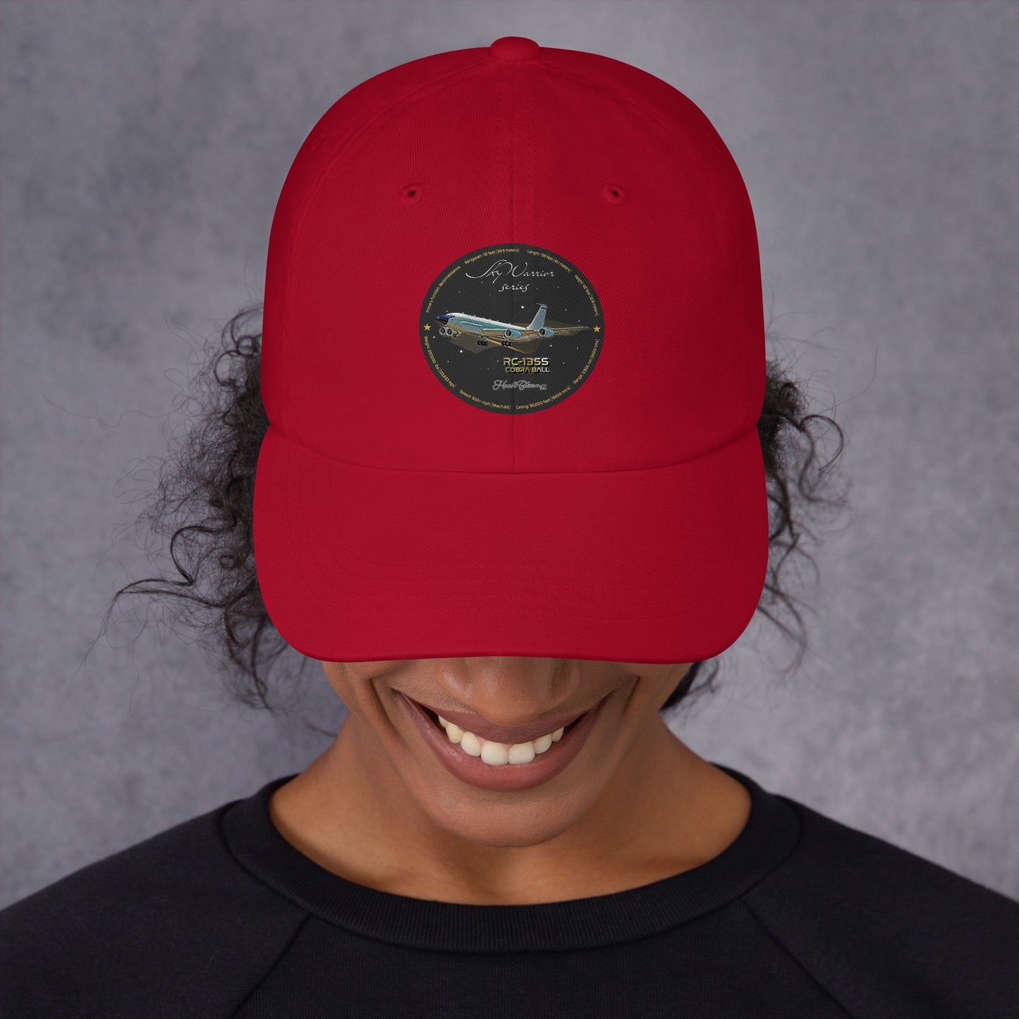 Cranberry - RC135S Cobraball Dad hat