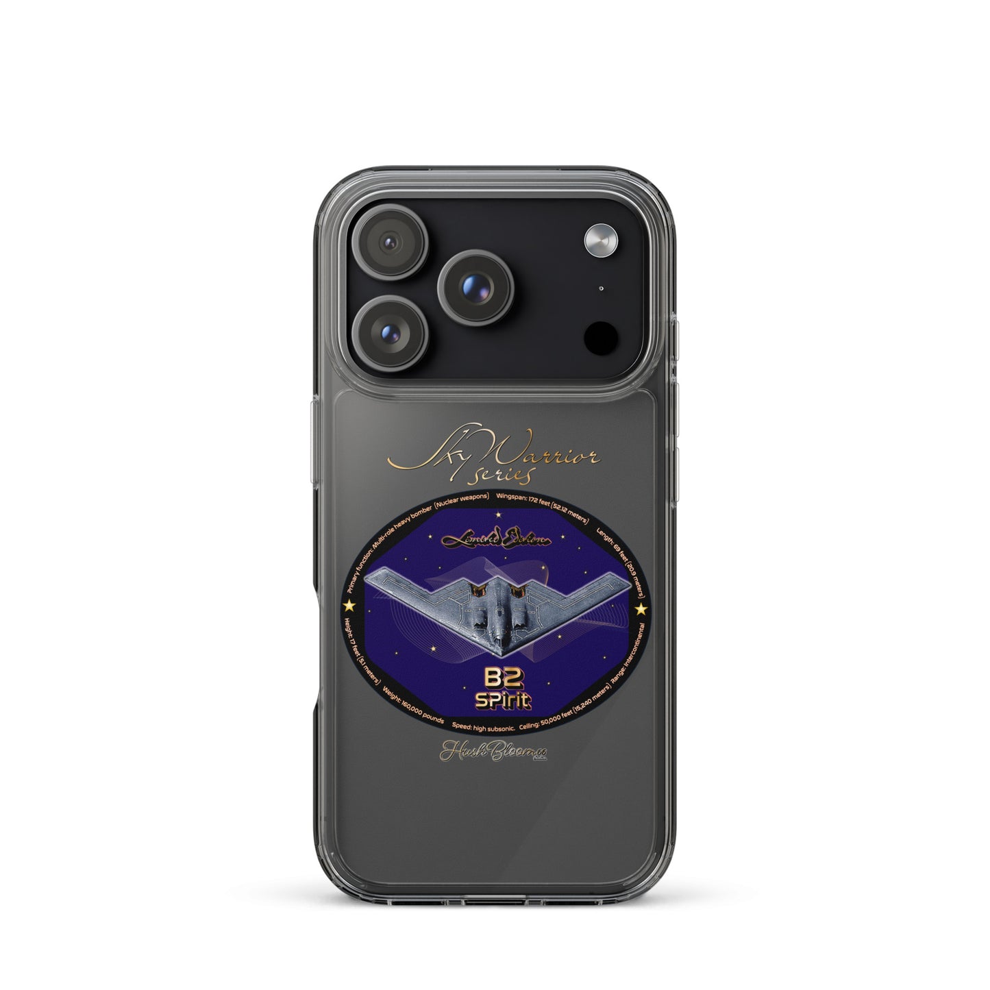 B2 Spirit (Limited Edition) Clear Case for iPhone
