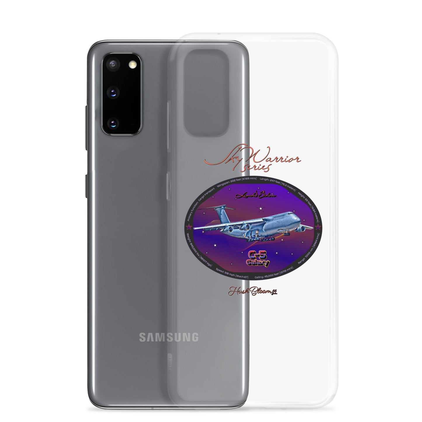 Clear - C5 Galaxy (Limited Edition) Clear Case for Samsung