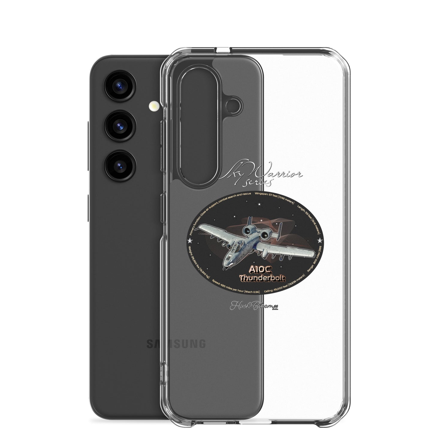 A10C Thunderbolt Clear Case for Samsung