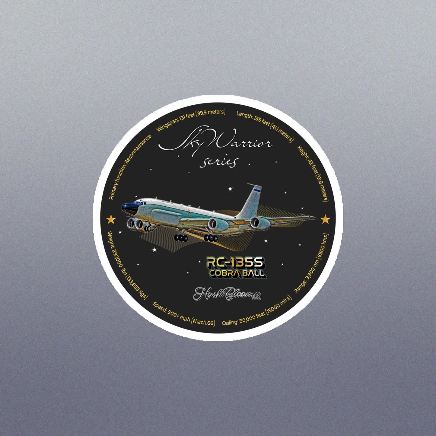 Multicolor - RC-135S Cobraball Flexible vinyl magnet