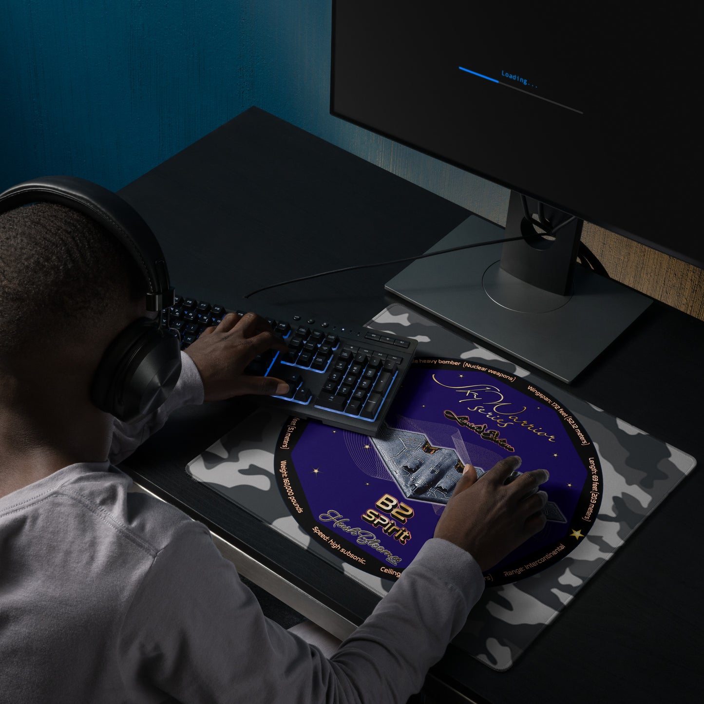 Multicolor - B2 Spirit (Limited Edition) Gaming mouse pad