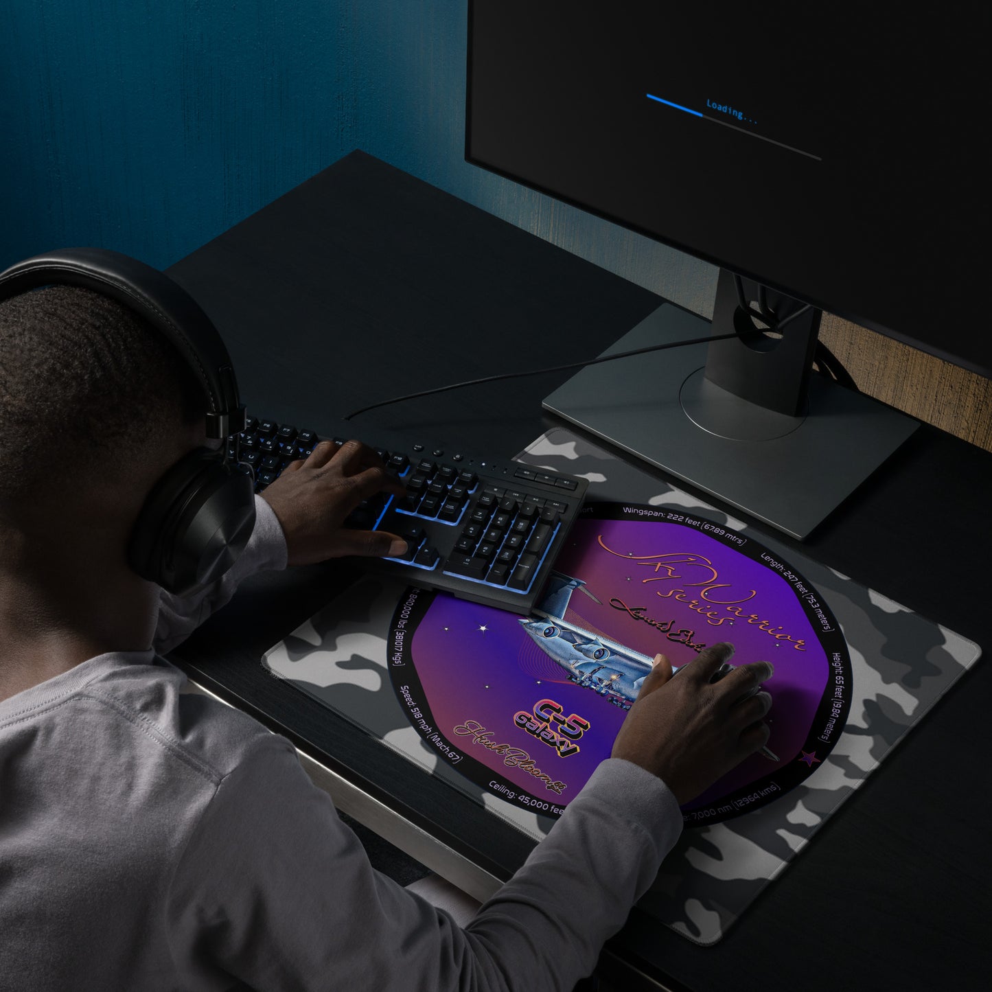 Multicolor - C5 Galaxy (Limited Edition) Gaming mouse pad