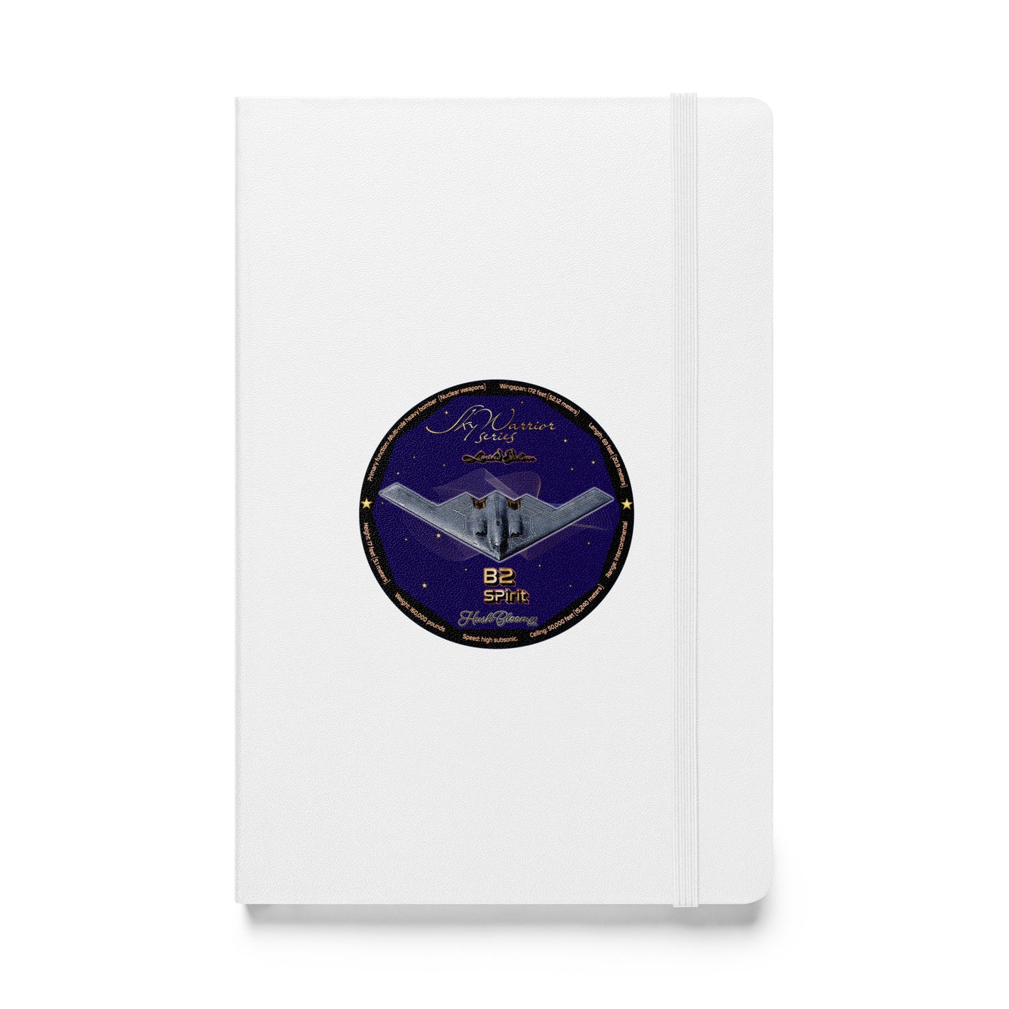White - B2 Spirit (Limited Edition) Hardcover bound notebook