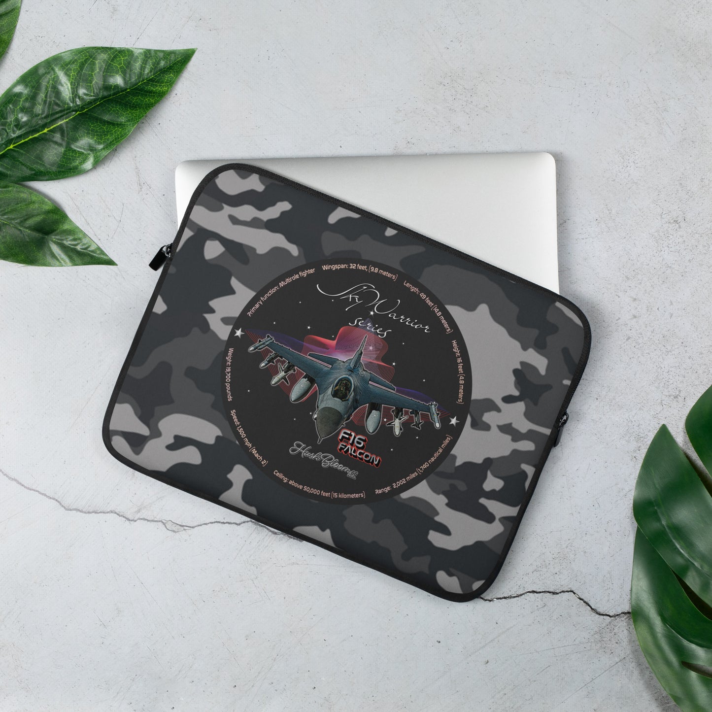 Multicolor - F16 Falcon Laptop Sleeve