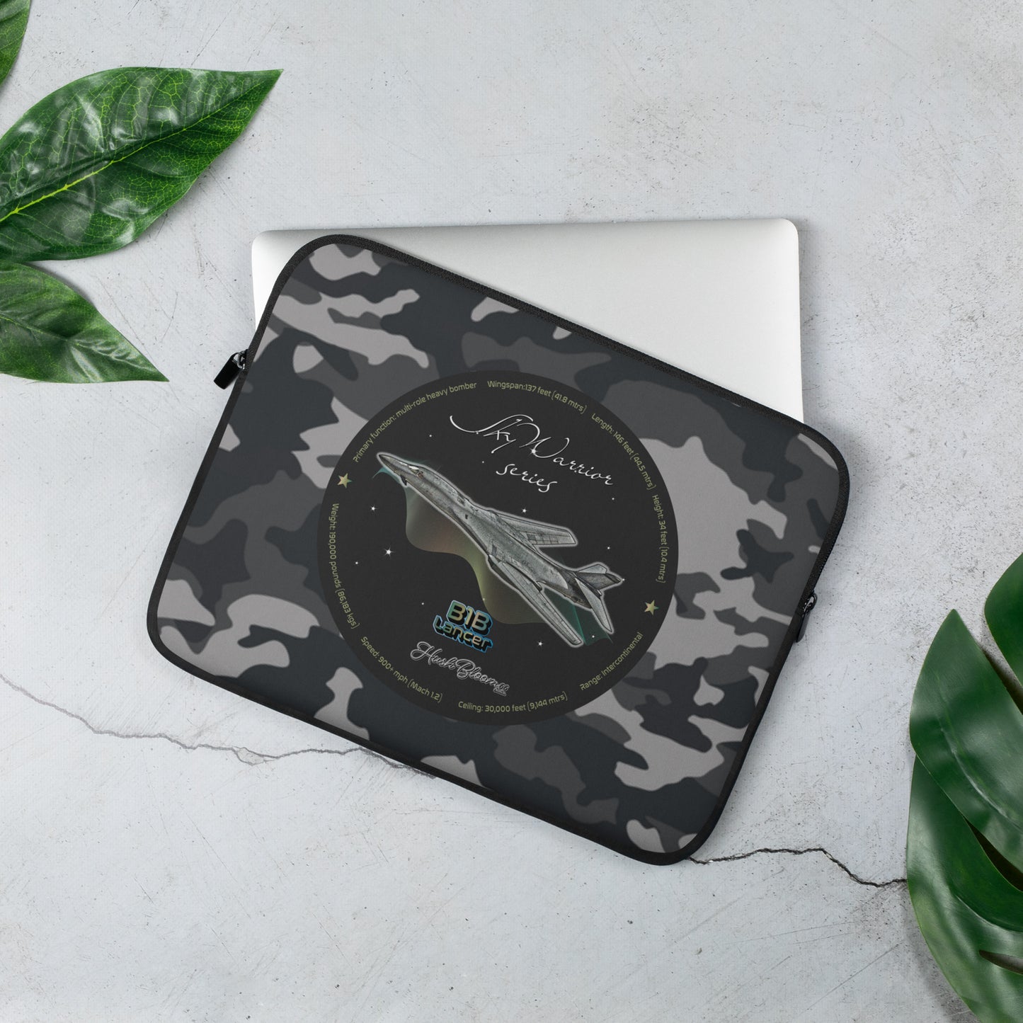 Multicolor - B1B Lancer Laptop Sleeve