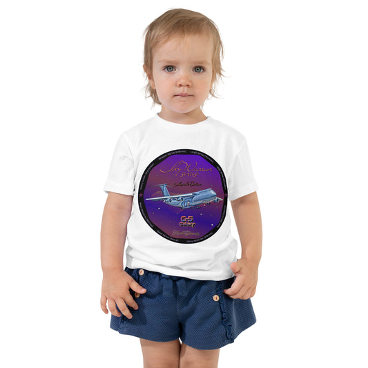 White - C5 Galaxy (Limited Edition) Toddler Short Sleeve Tee