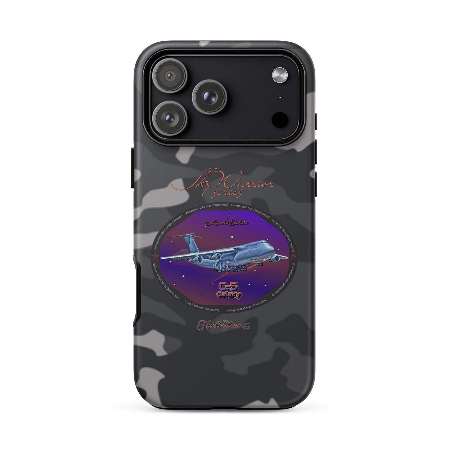 Matte - C5 Galaxy (Limited Edition) Tough Case for iPhone