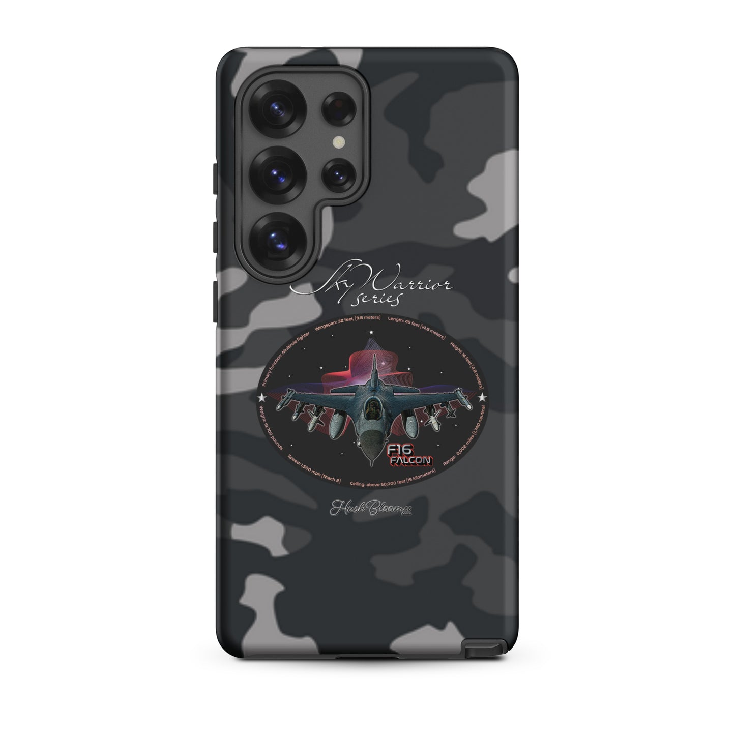 Matte - F16 Falcon Tough case for Samsung