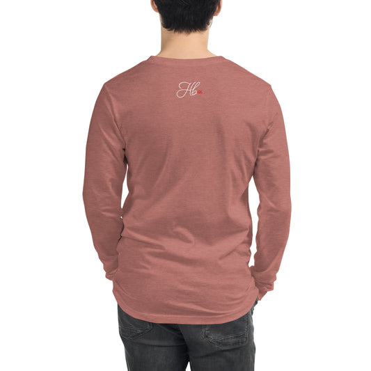 Heather Mauve - C5 Galaxy (Limited Edition) Men’s Long Sleeve Tee
