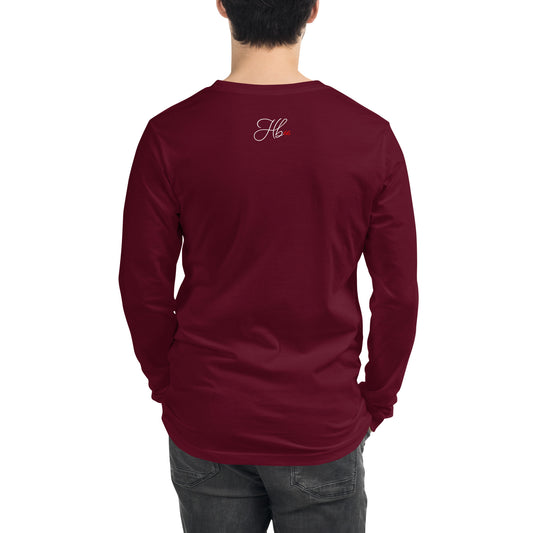 Maroon - F16 Falcon Men’s Long Sleeve Tee