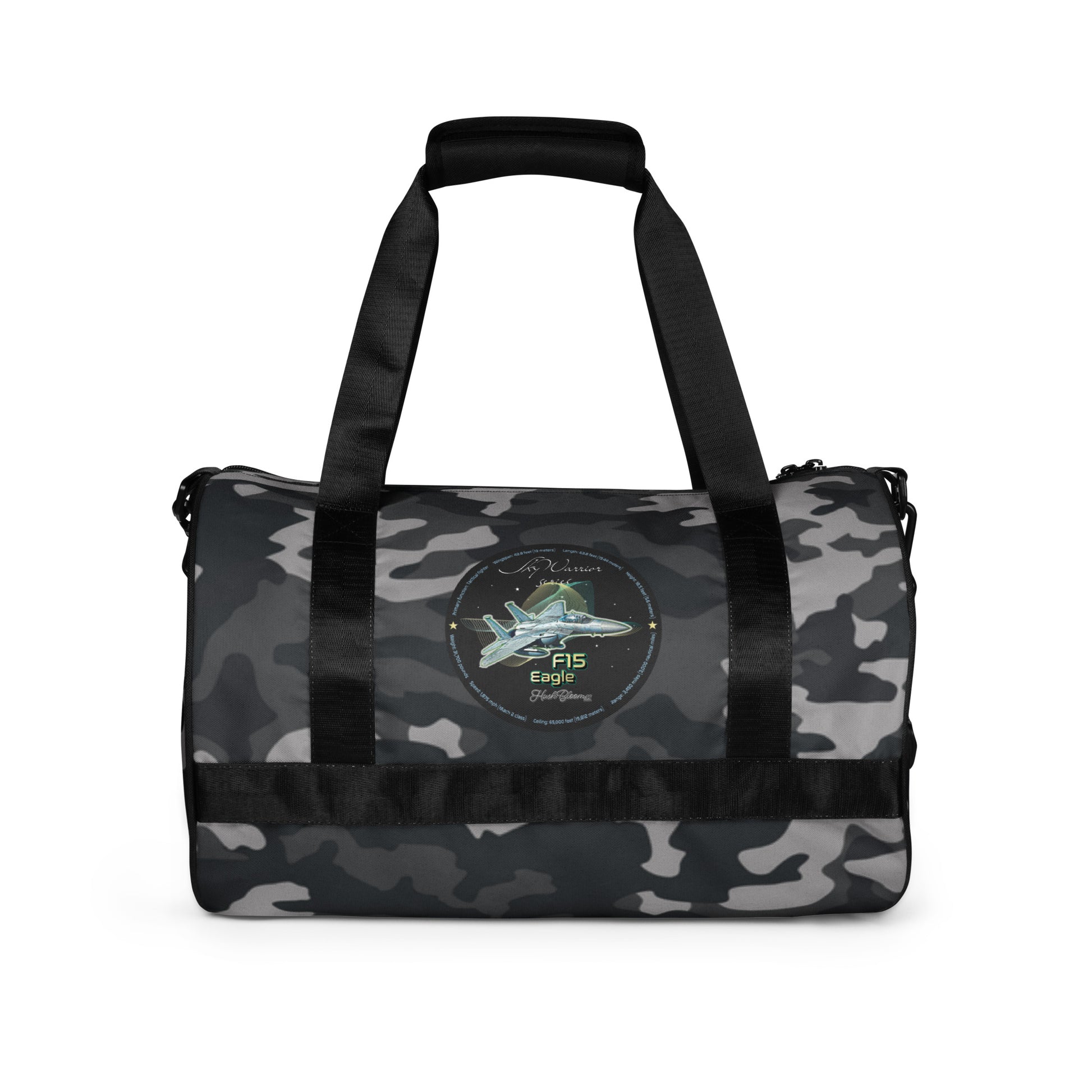 F15 Eagle All-over print gym bag