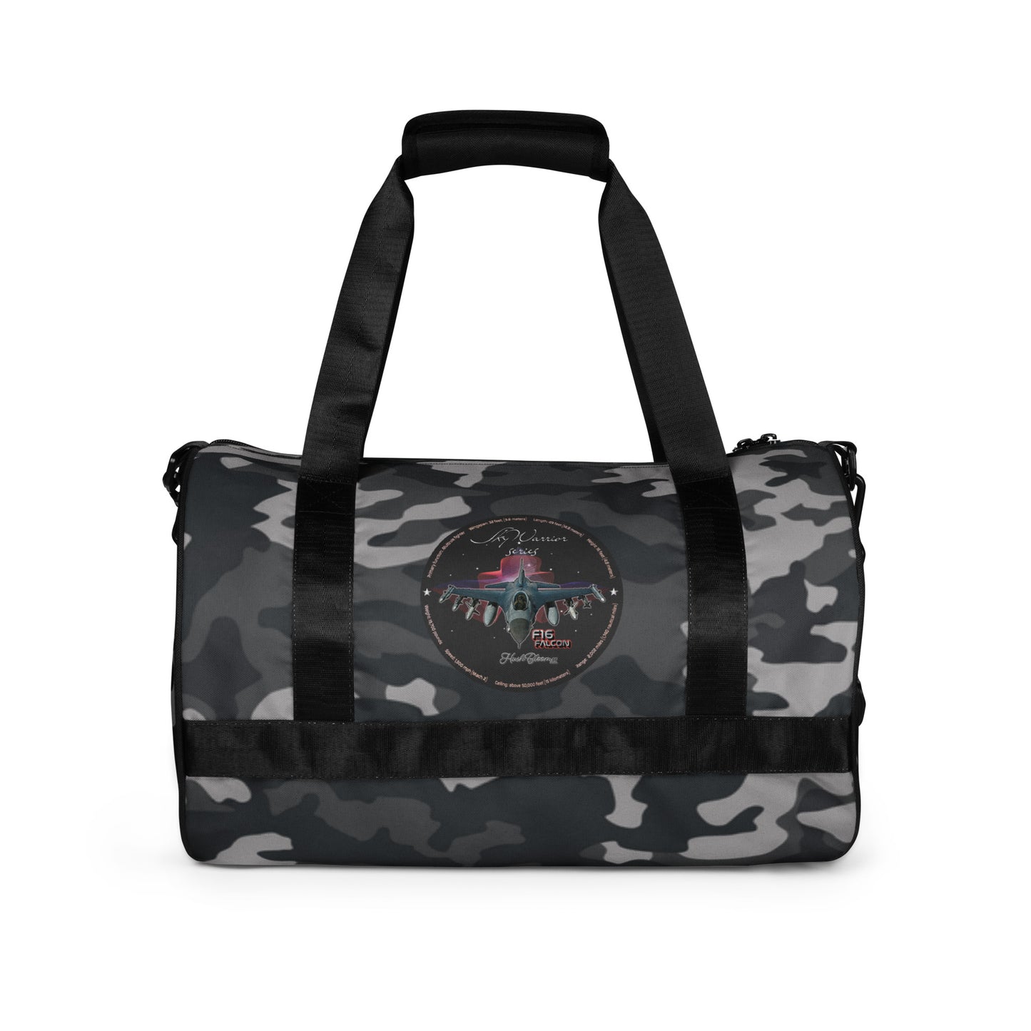 F16 Falcon All-over print gym bag