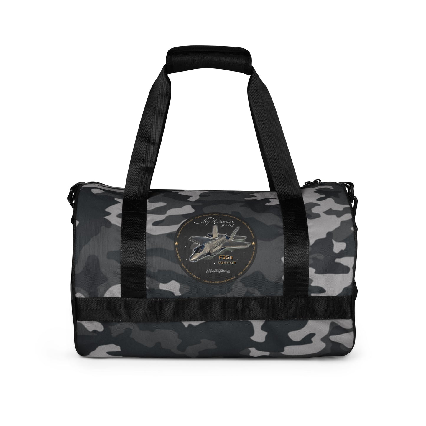 F35A Lightning All-over print gym bag