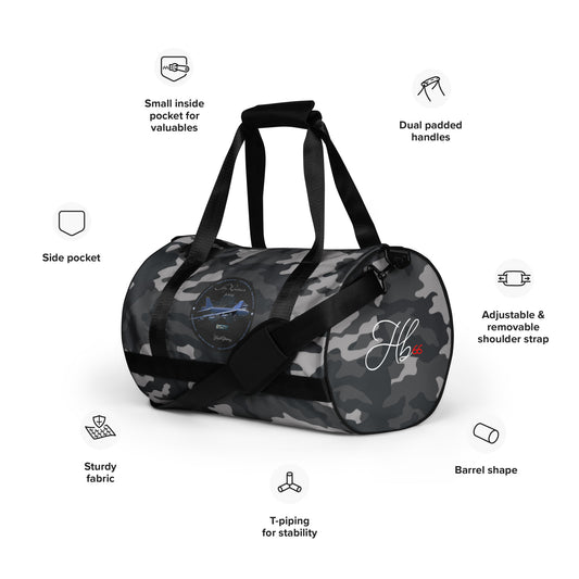 B52H Stratofortress All-over print gym bag