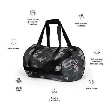 C17 Globe Master III All-over print gym bag