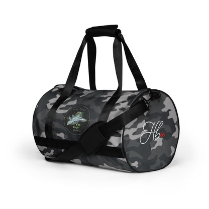 F15 Eagle All-over print gym bag