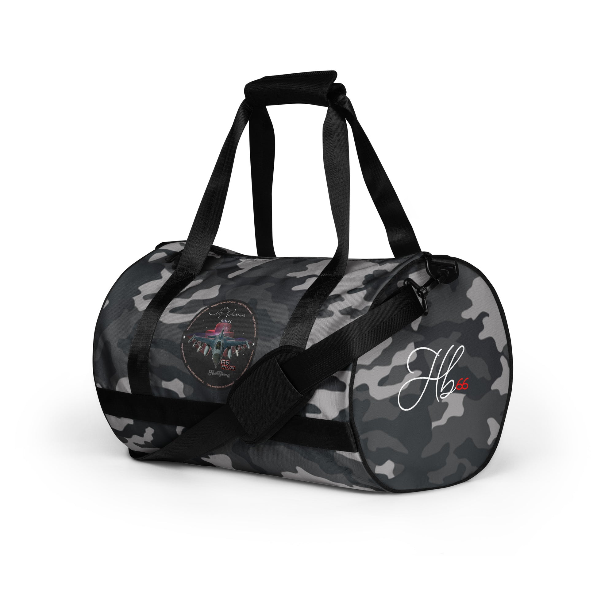 F16 Falcon All-over print gym bag