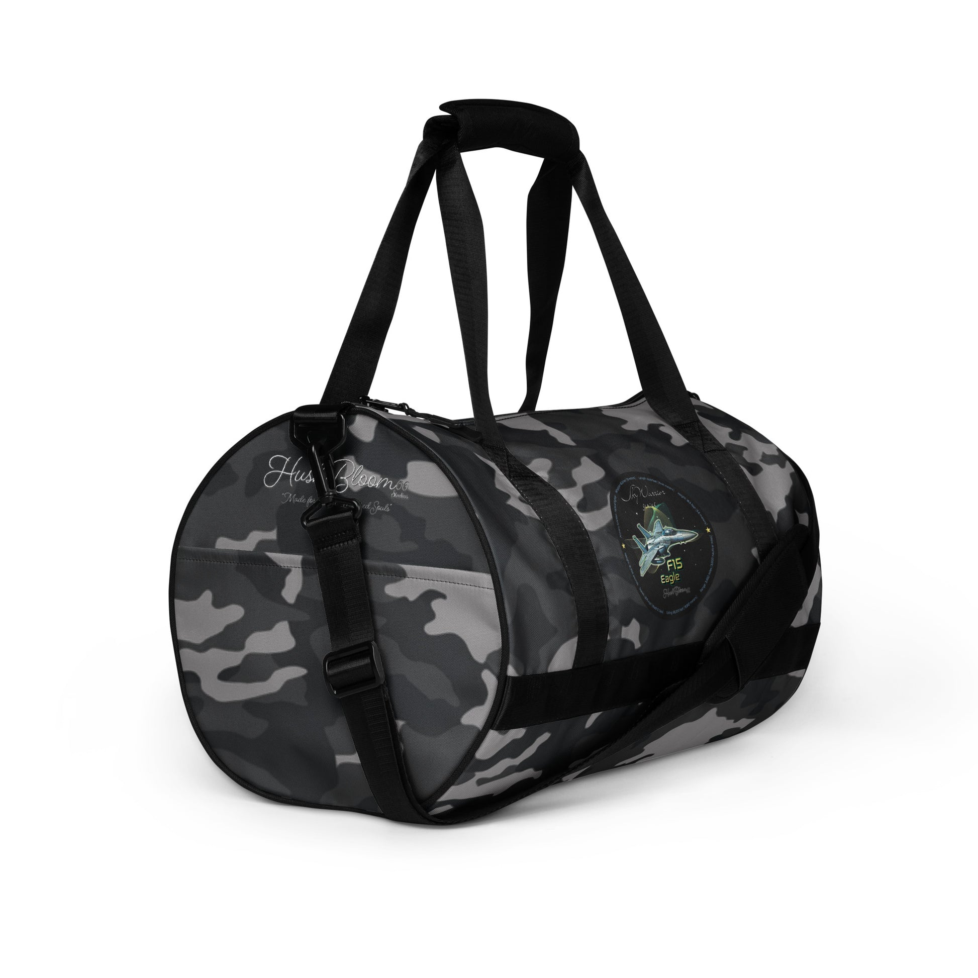 F15 Eagle All-over print gym bag