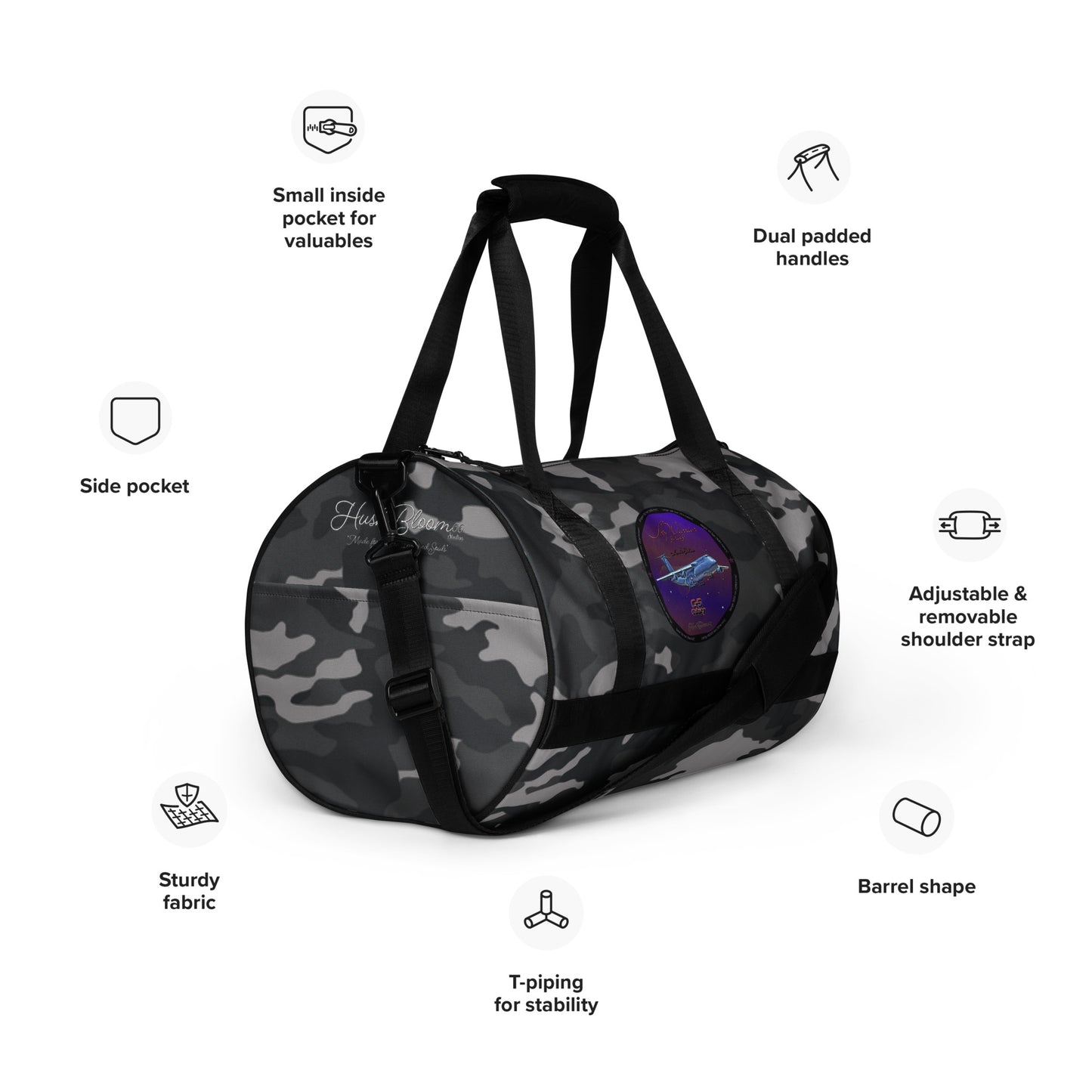 C5 Galaxy (Limited Edition) All-over print gym bag