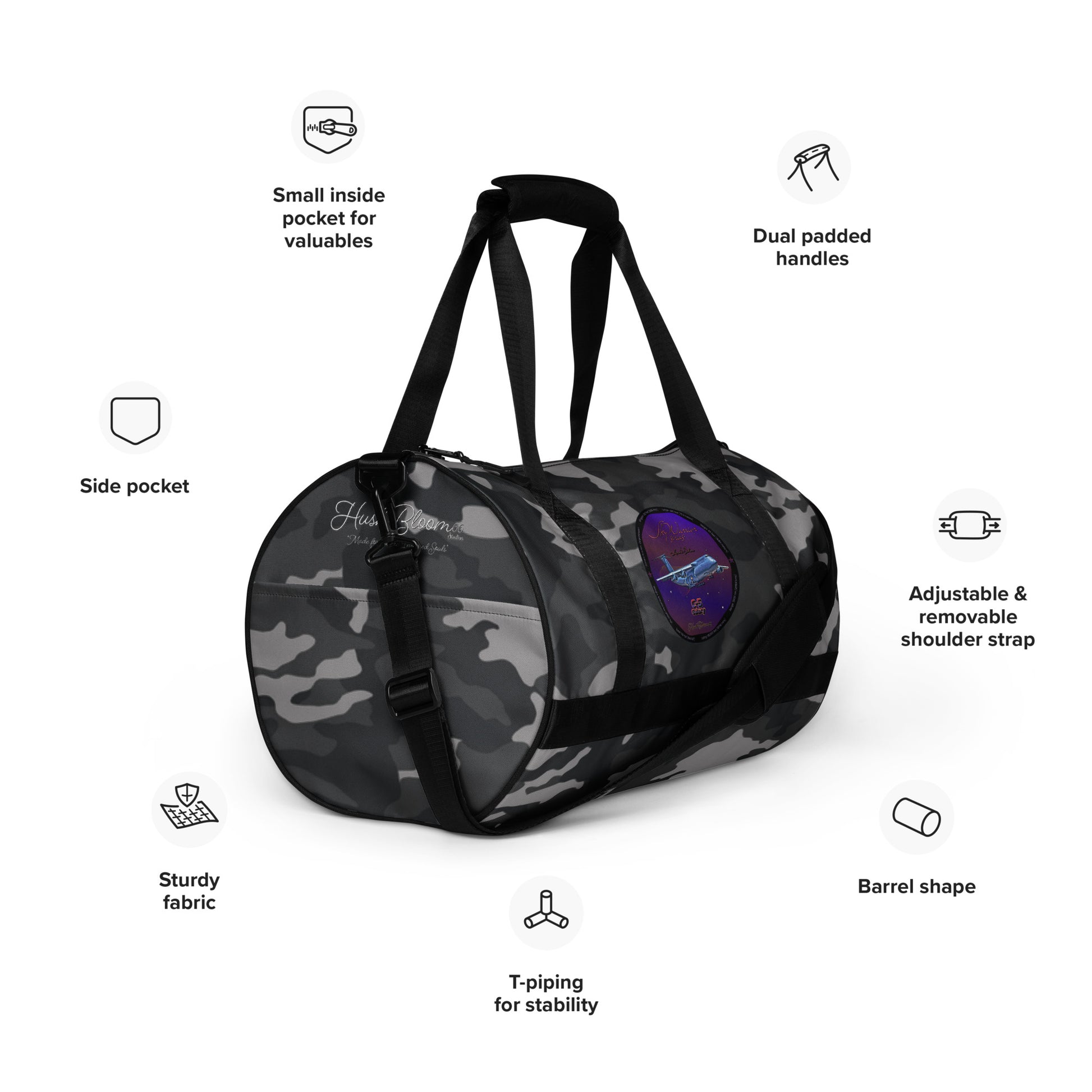 C5 Galaxy (Limited Edition) All-over print gym bag