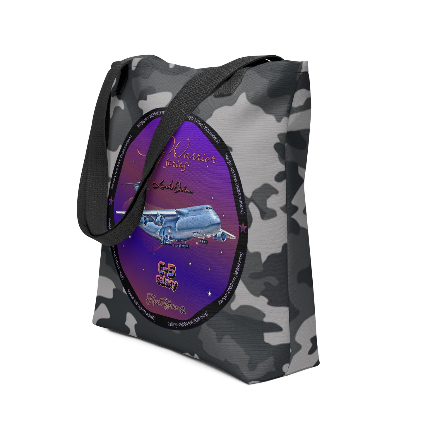 Black - C5 Galaxy (Limited Edition) Tote bag