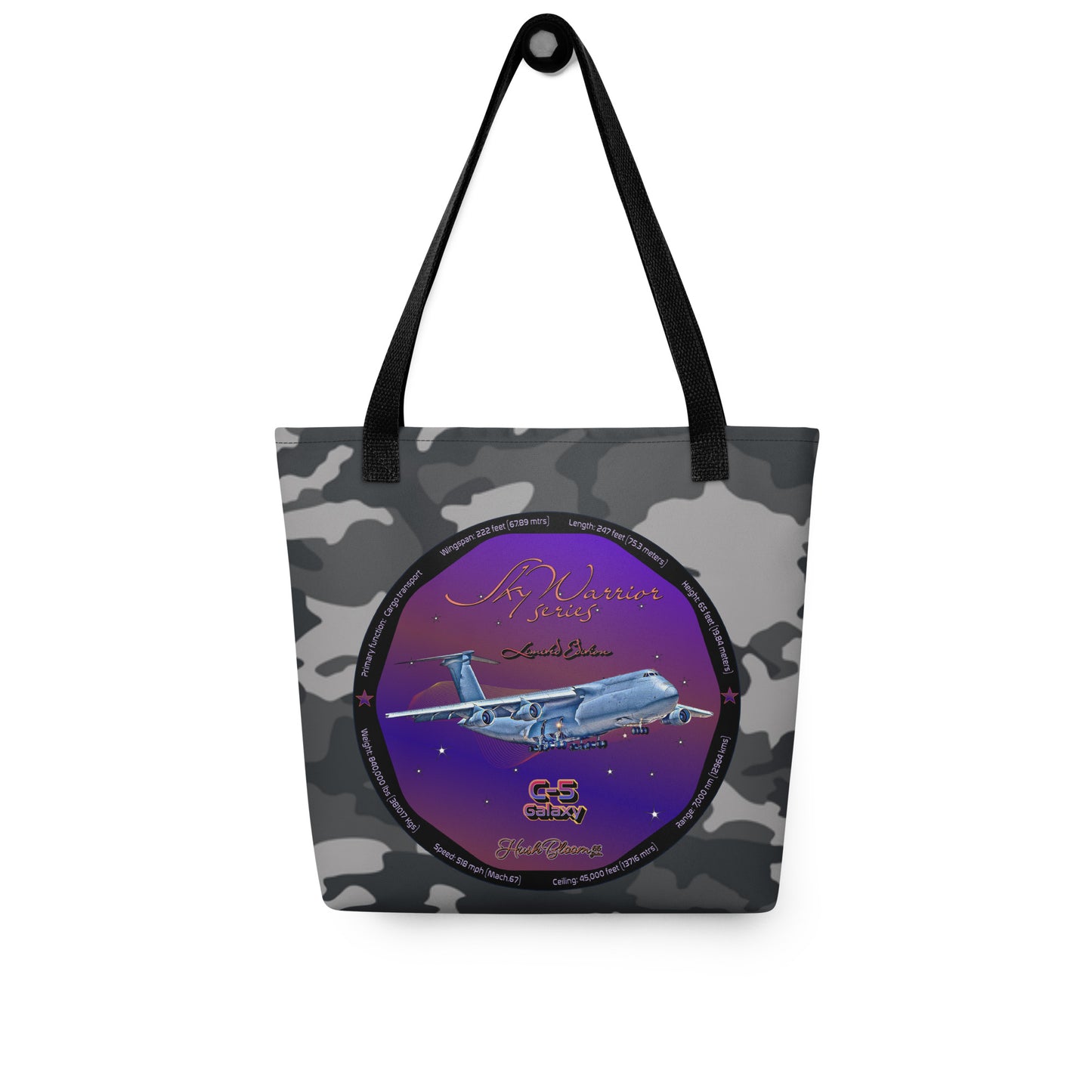 Black - C5 Galaxy (Limited Edition) Tote bag