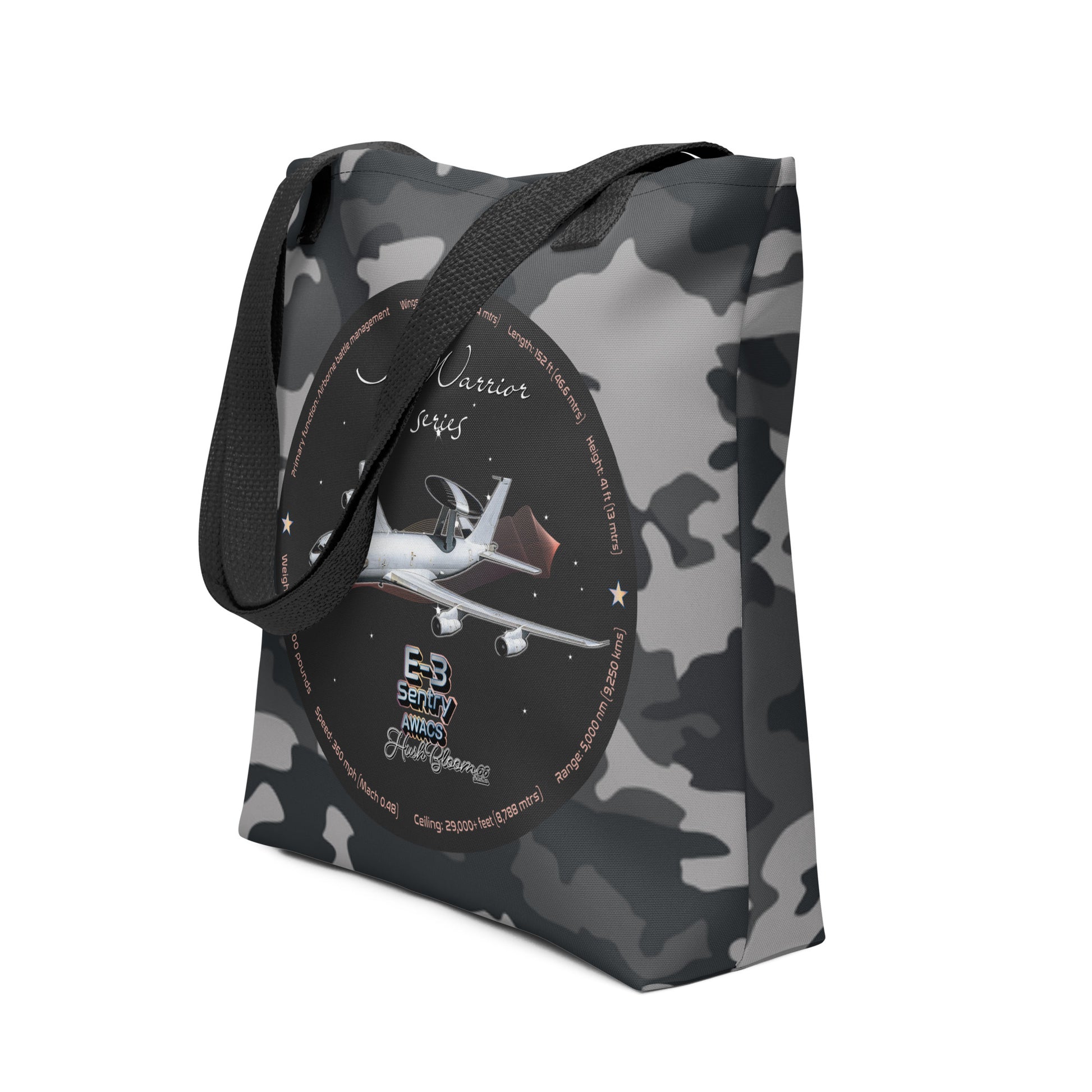 Black - E3 Sentry Tote bag
