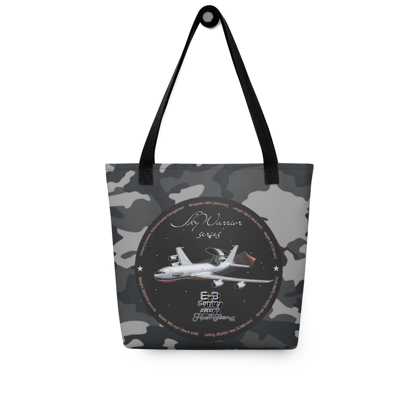 Black - E3 Sentry Tote bag