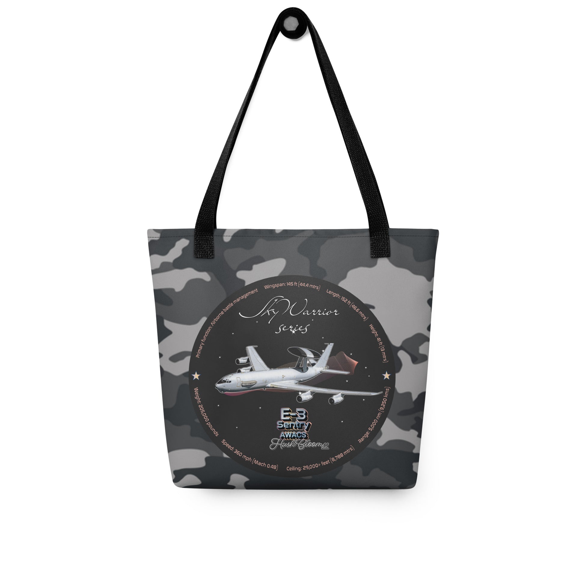 Black - E3 Sentry Tote bag