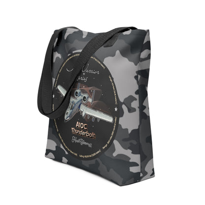 Black - A10C Thunderbolt Tote bag