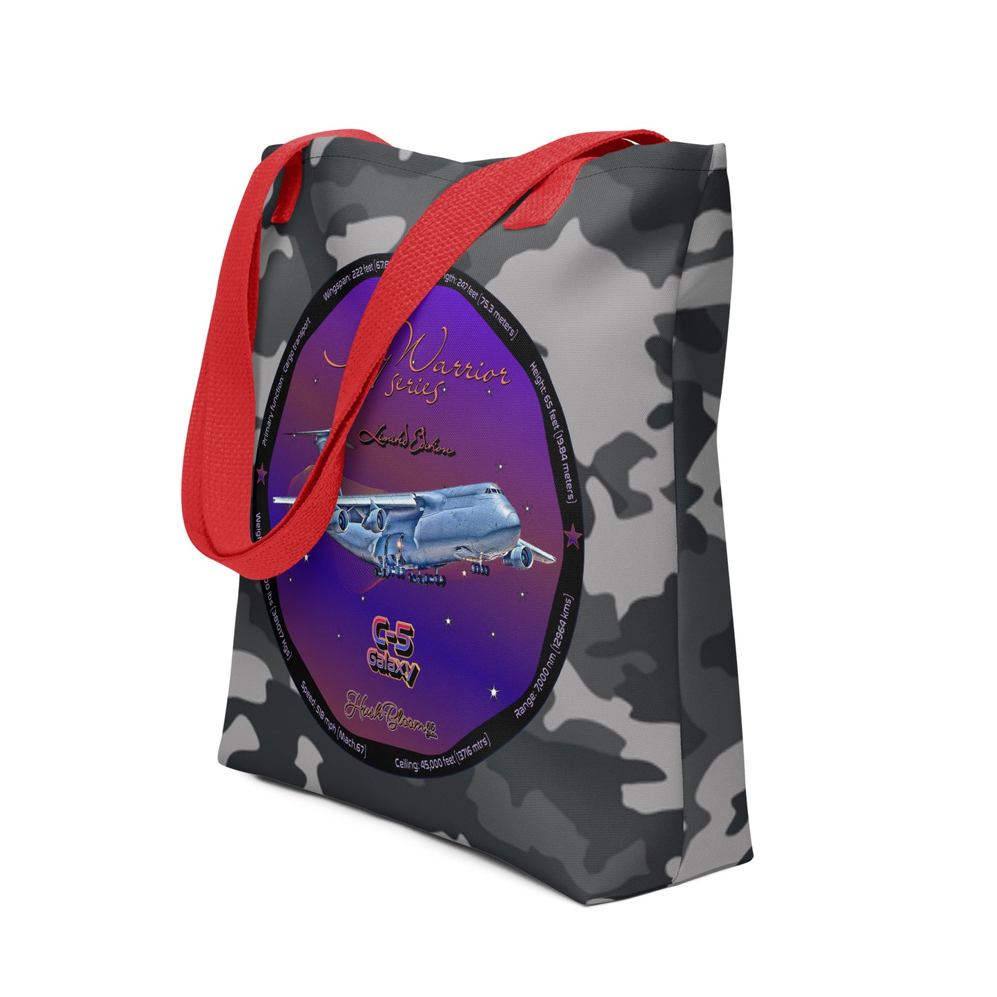Red - C5 Galaxy (Limited Edition) Tote bag