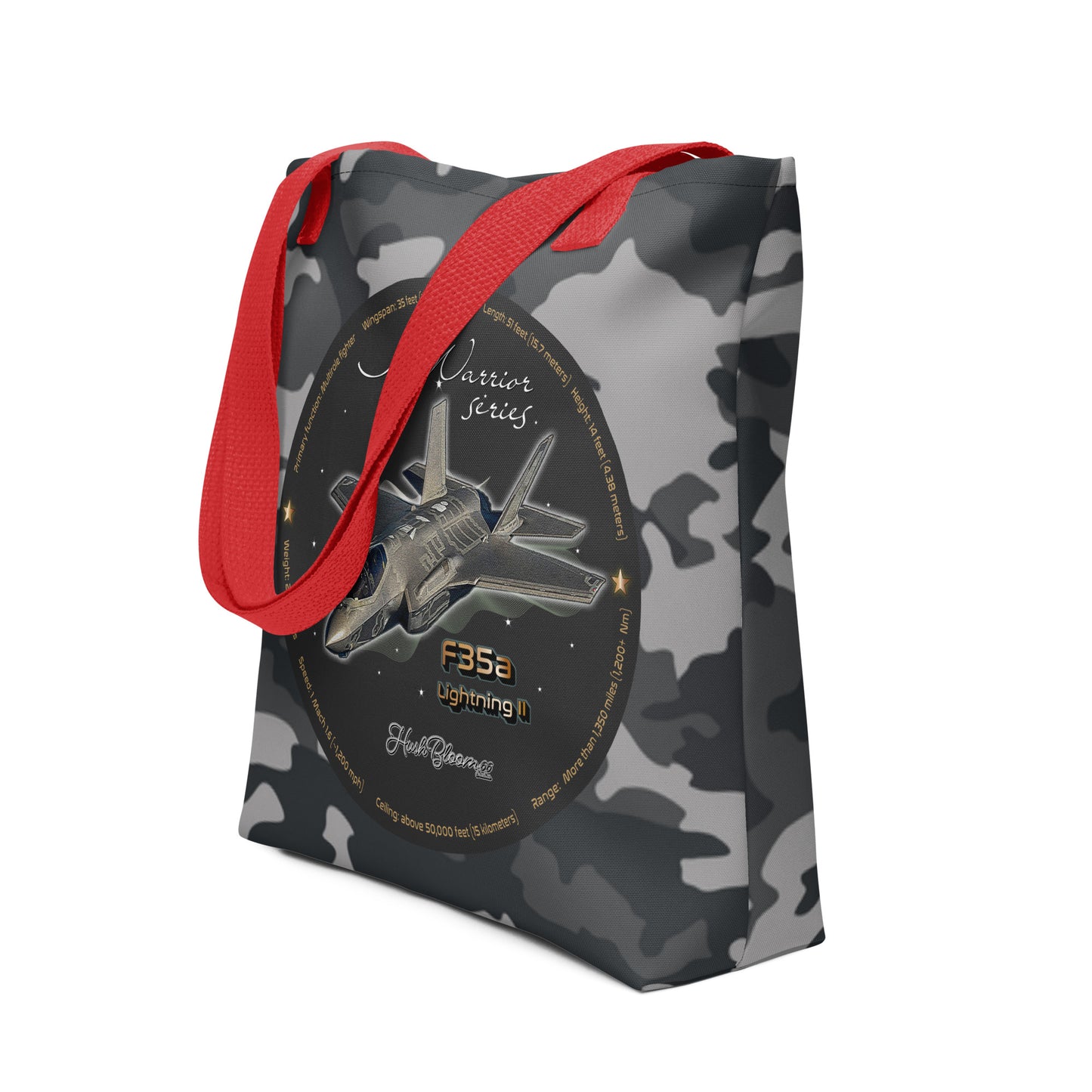 Red - F35A Lightning Tote bag
