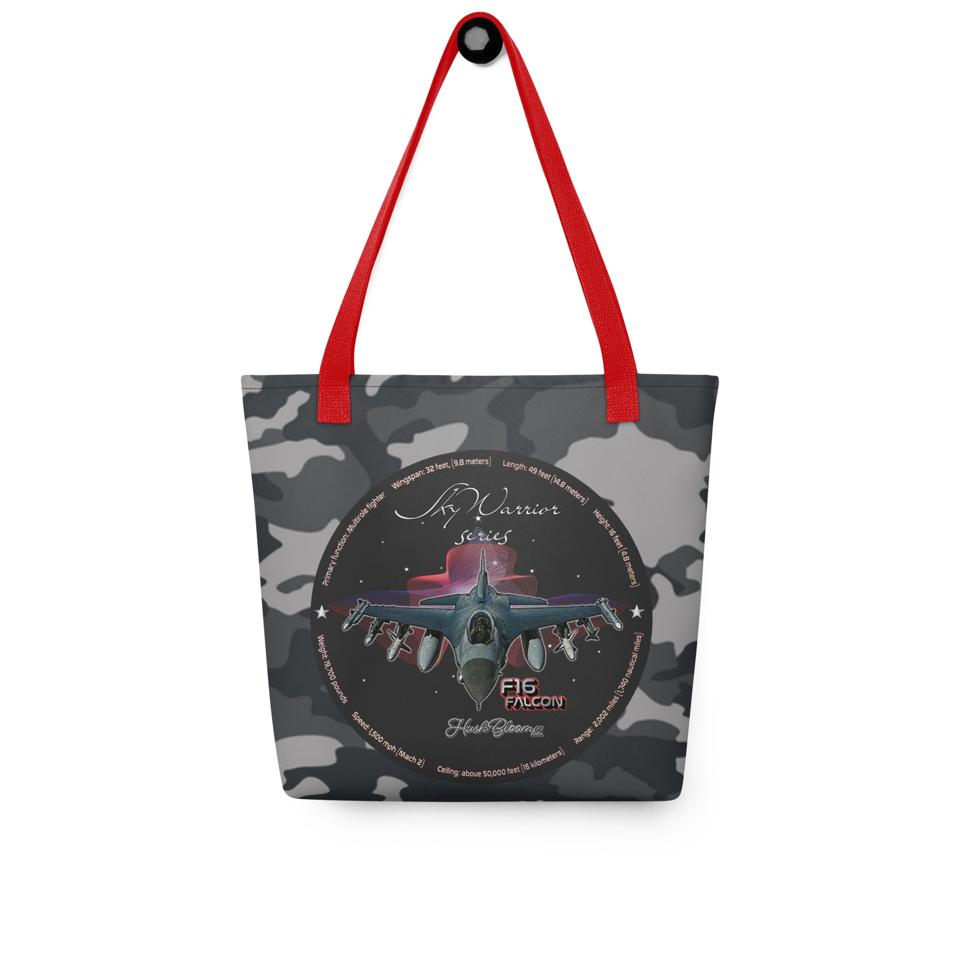 Red - F16 Falcon Tote bag