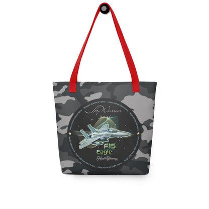 Red - F15 Eagle Tote bag