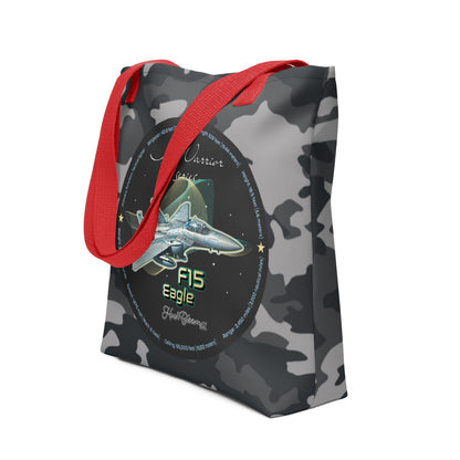 Red - F15 Eagle Tote bag