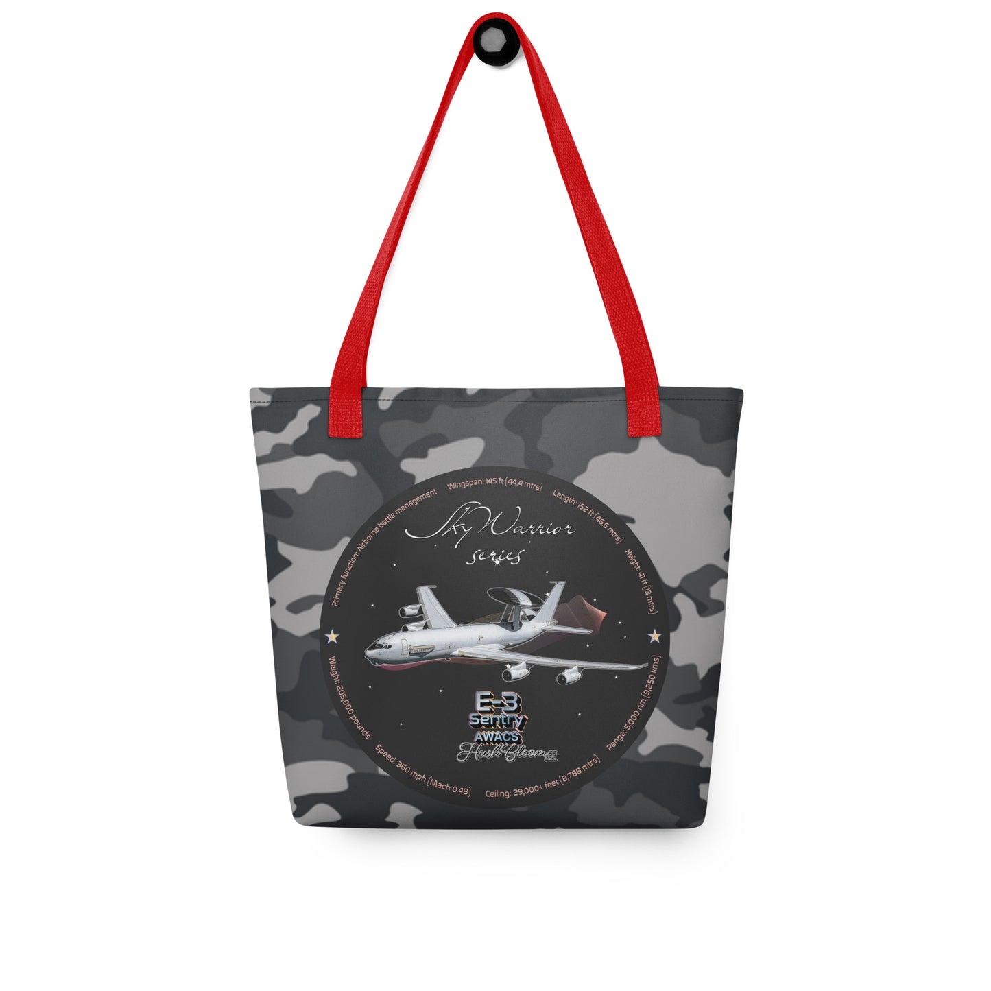 Red - E3 Sentry Tote bag
