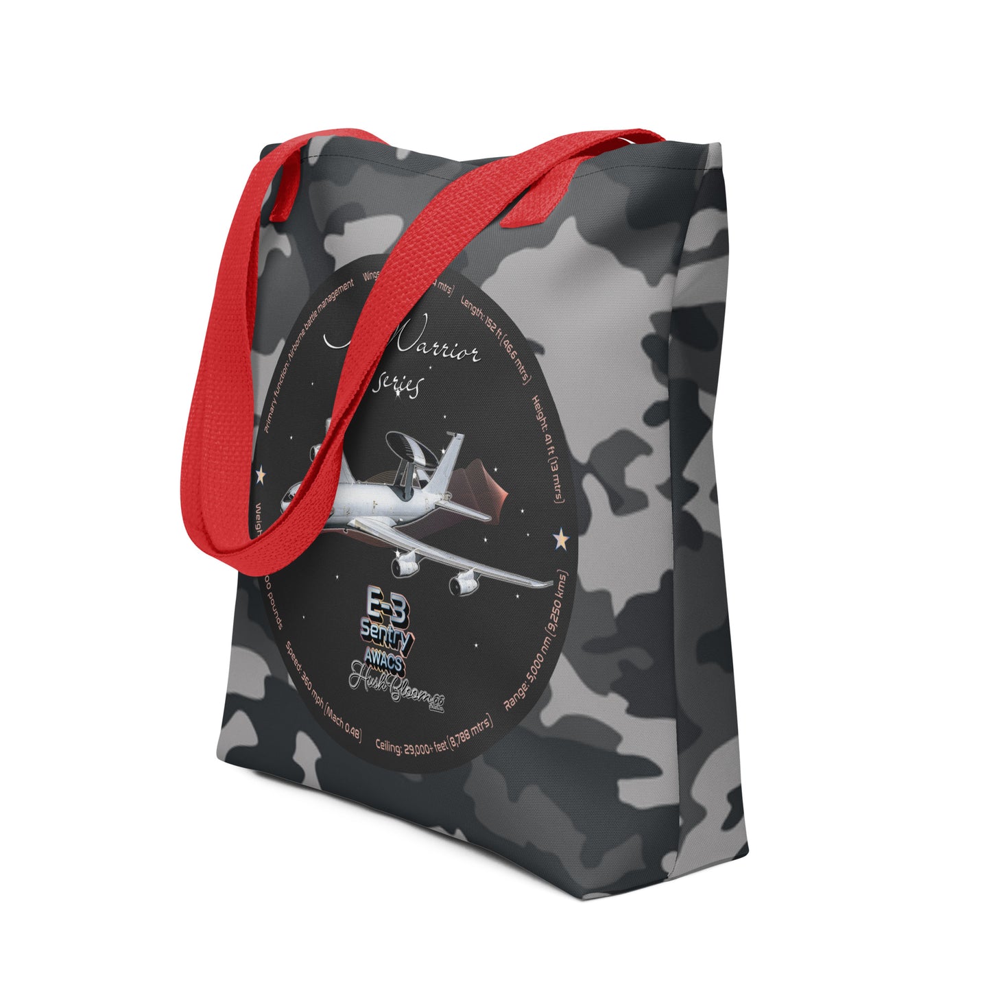 Red - E3 Sentry Tote bag