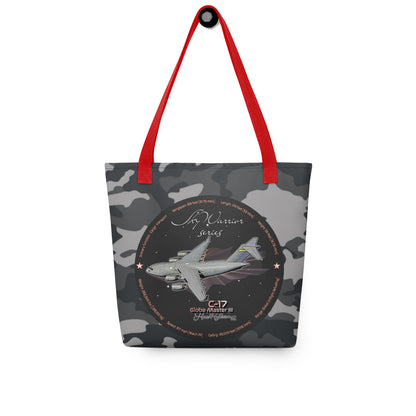 Red - C17 Globe Master III Tote bag
