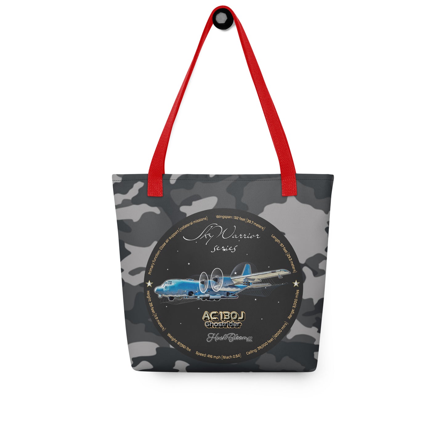 Red - AC130J Ghostrider Tote bag