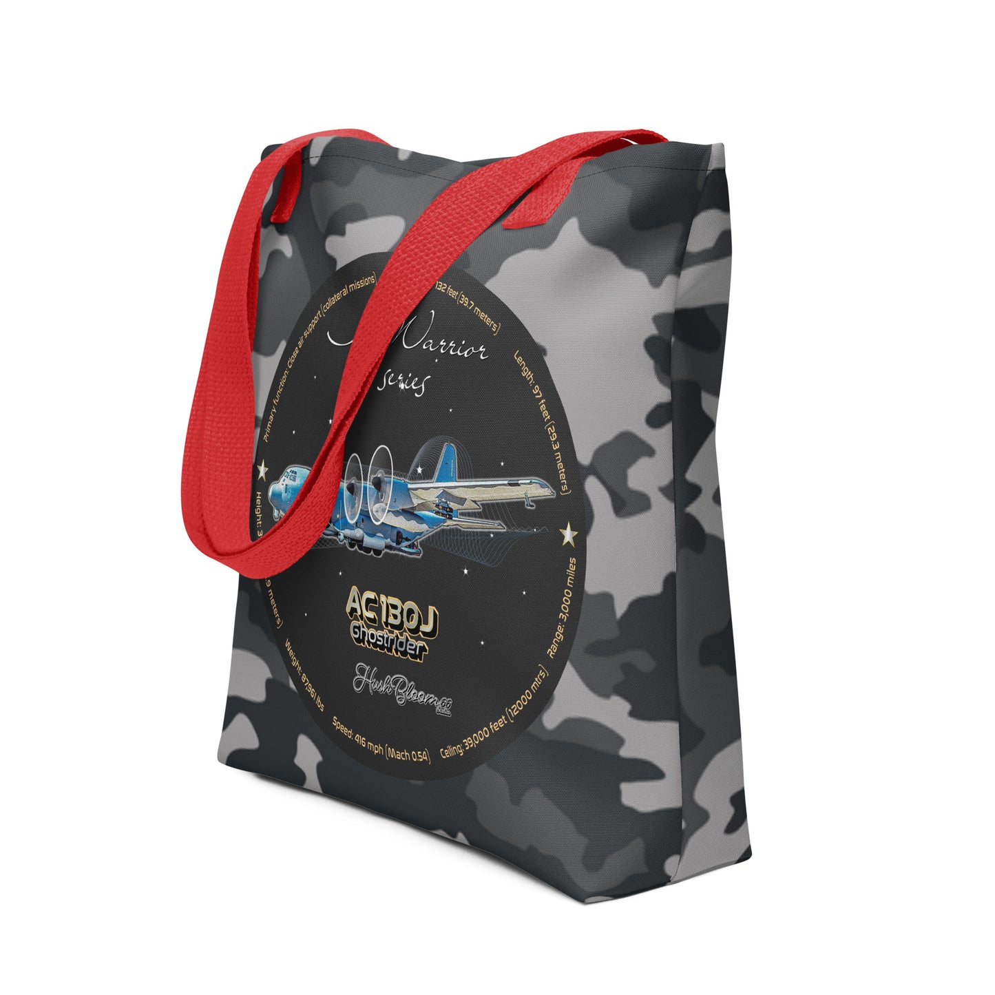 Red - AC130J Ghostrider Tote bag
