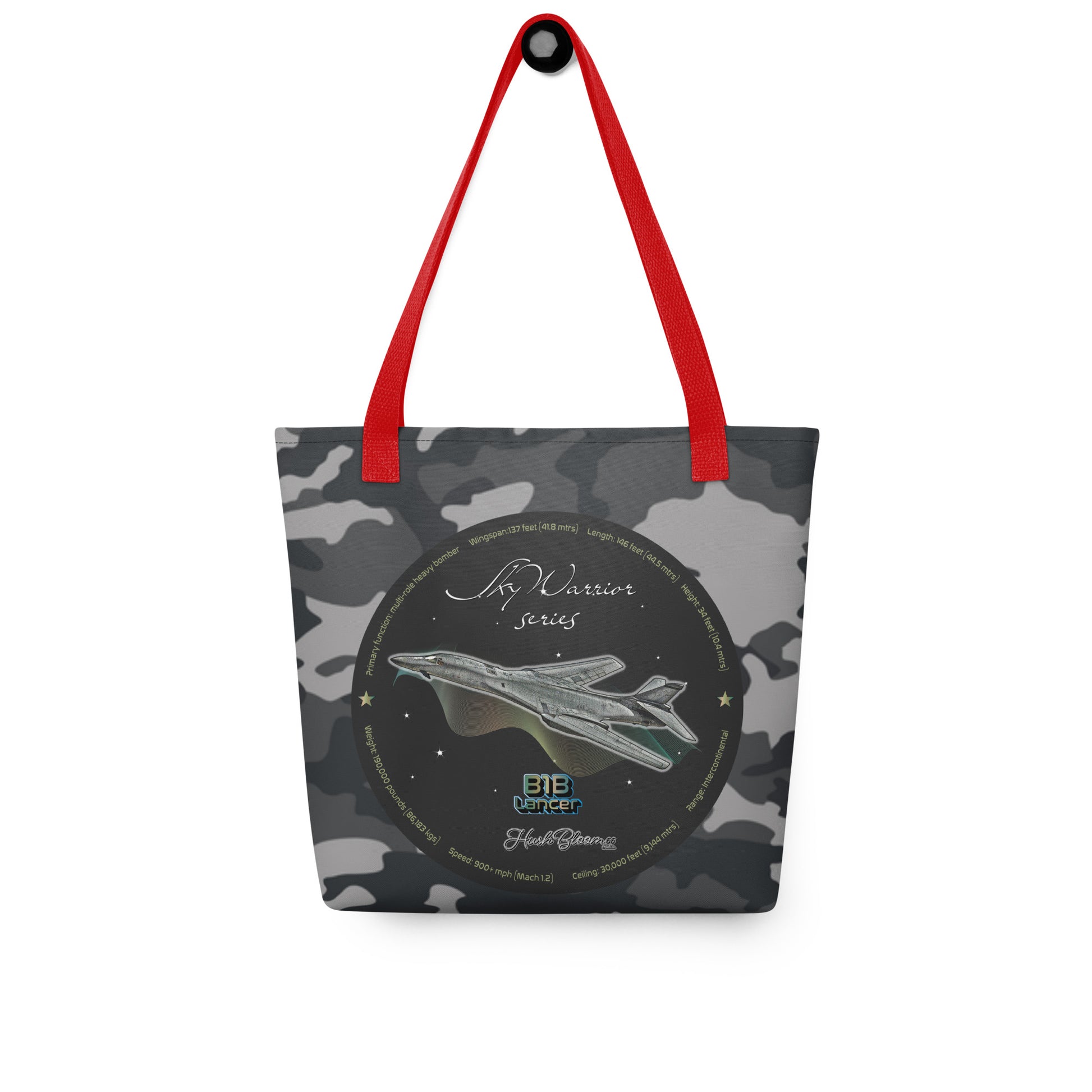 Red - B1B Lancer Tote bag