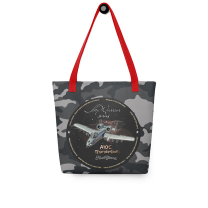 Red - A10C Thunderbolt Tote bag