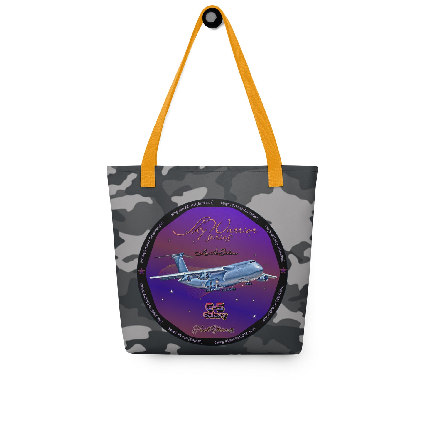 Yellow - C5 Galaxy (Limited Edition) Tote bag