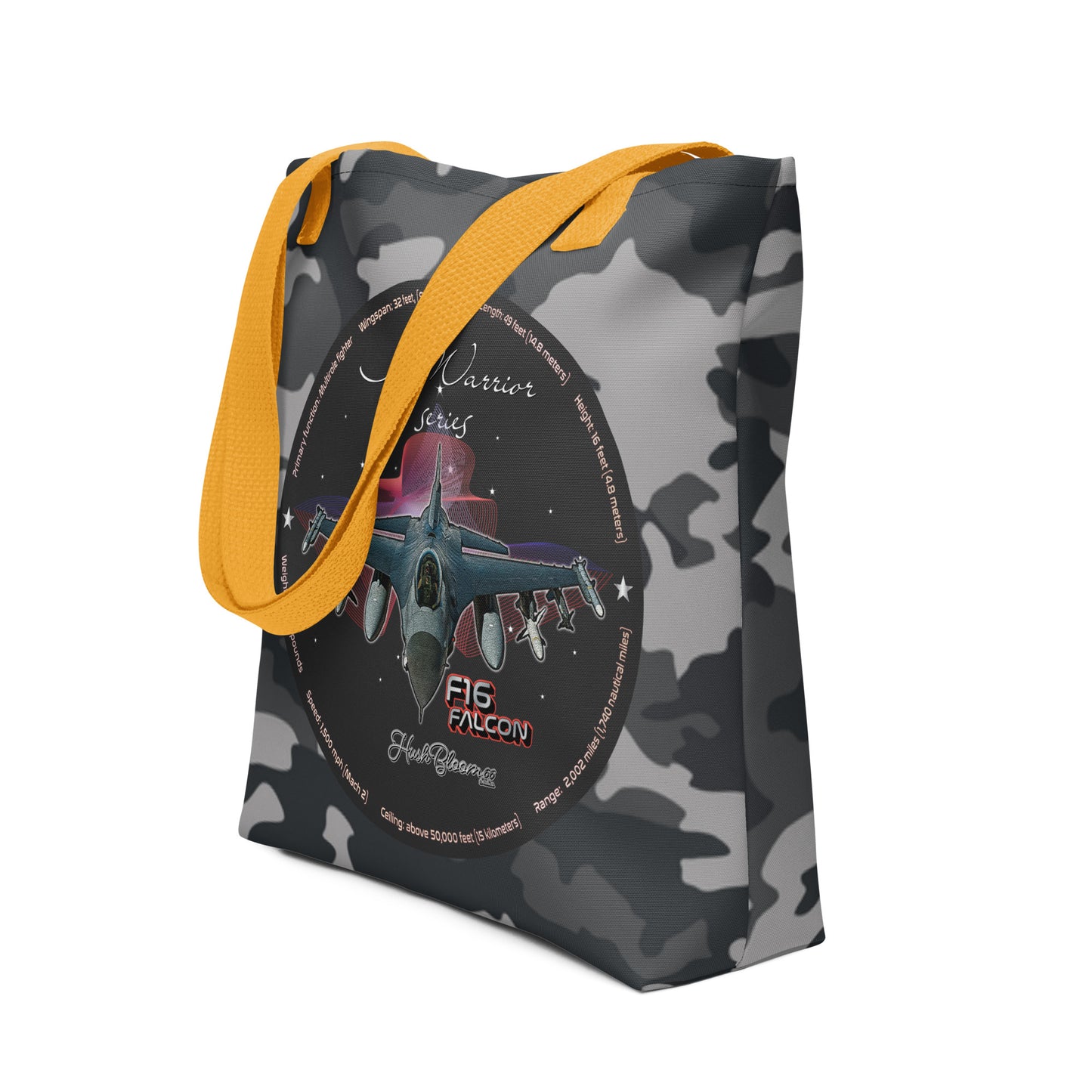 Yellow - F16 Falcon Tote bag