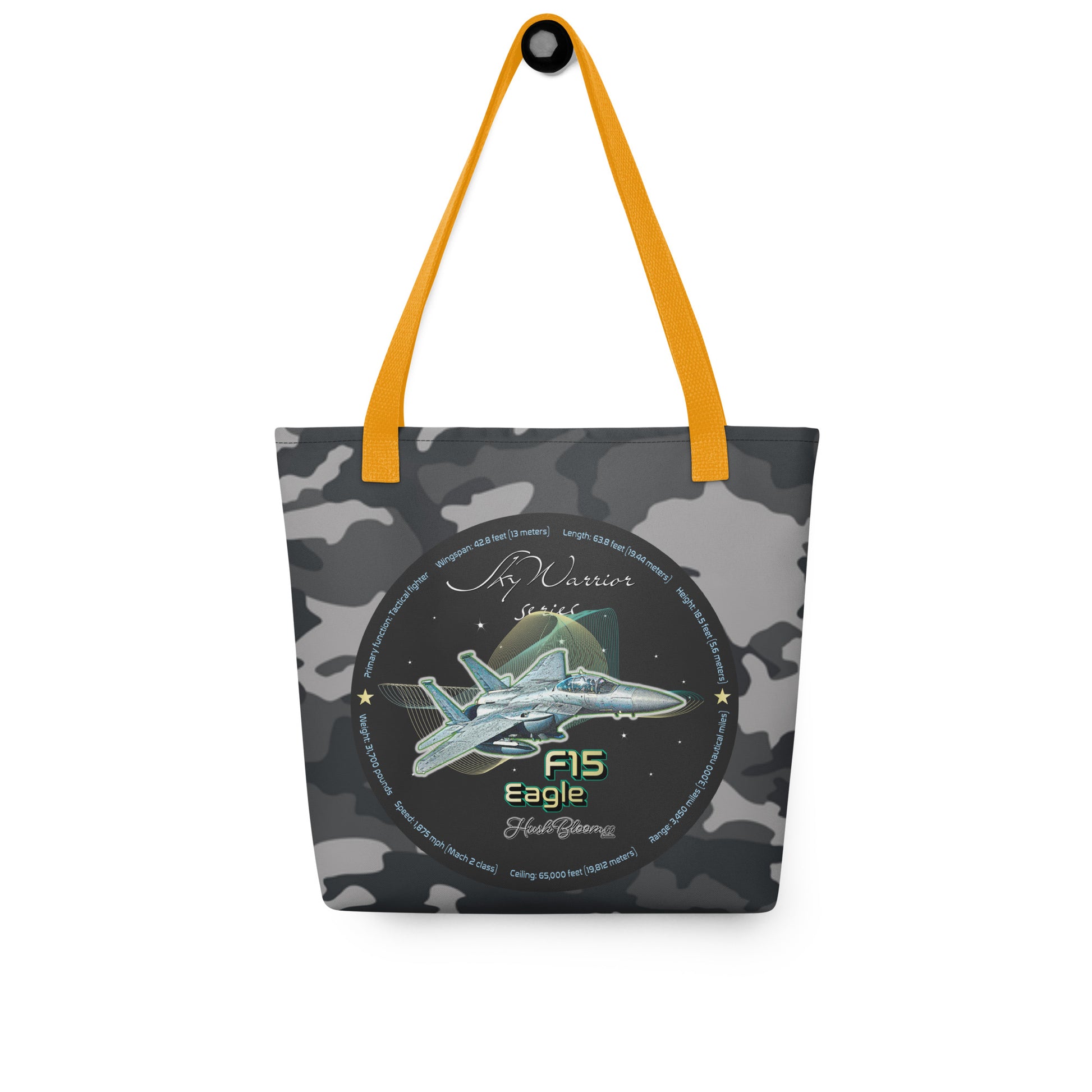 Yellow - F15 Eagle Tote bag