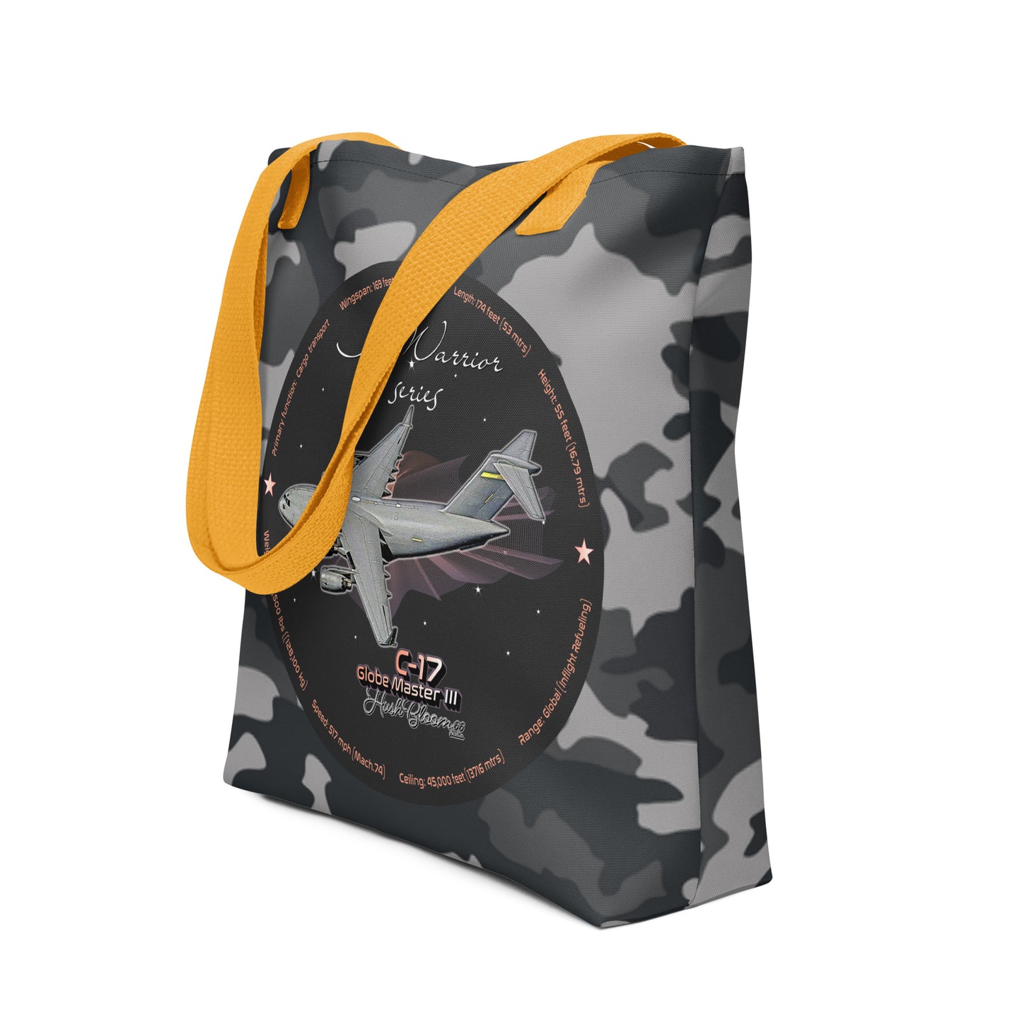 Yellow - C17 Globe Master III Tote bag