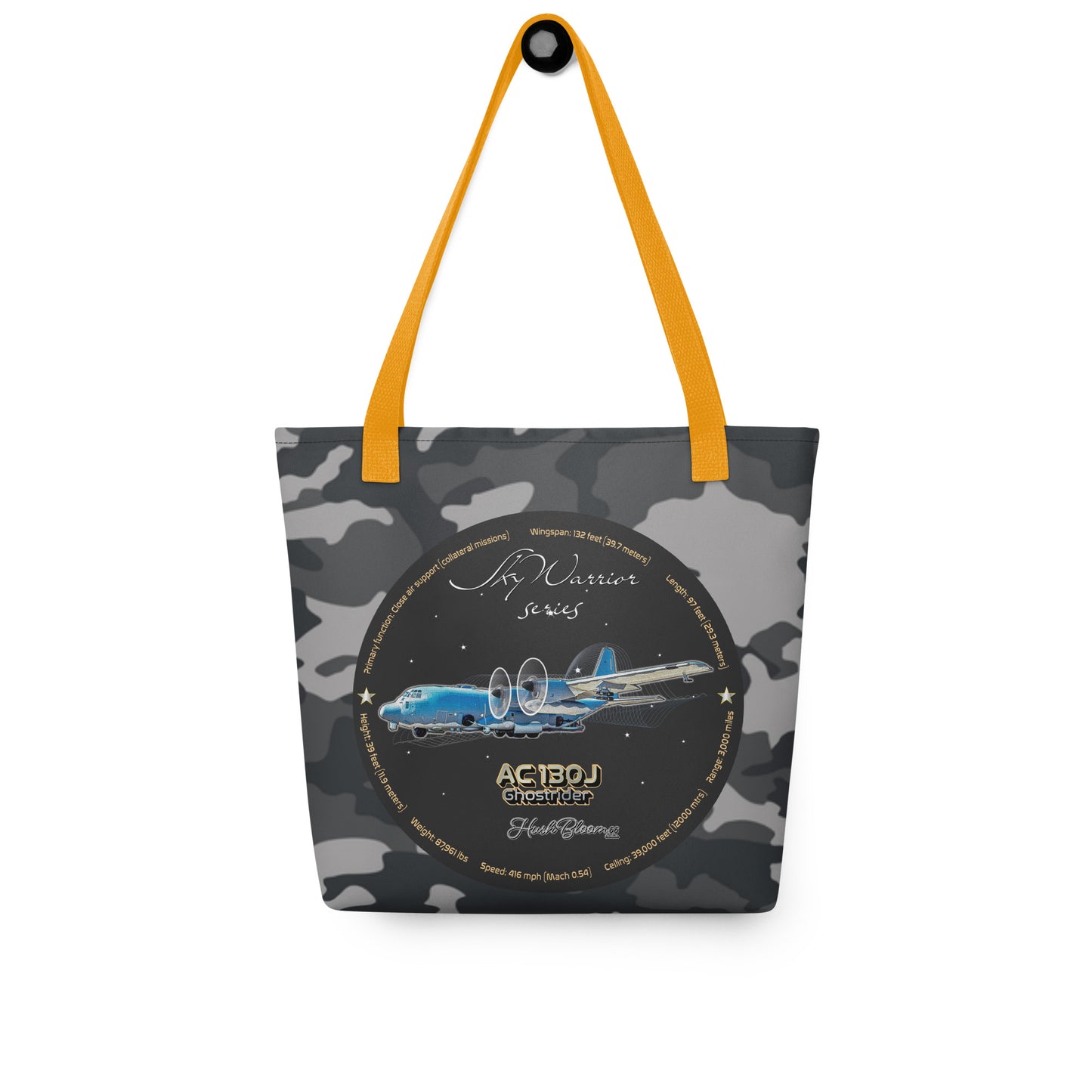 Yellow - AC130J Ghostrider Tote bag