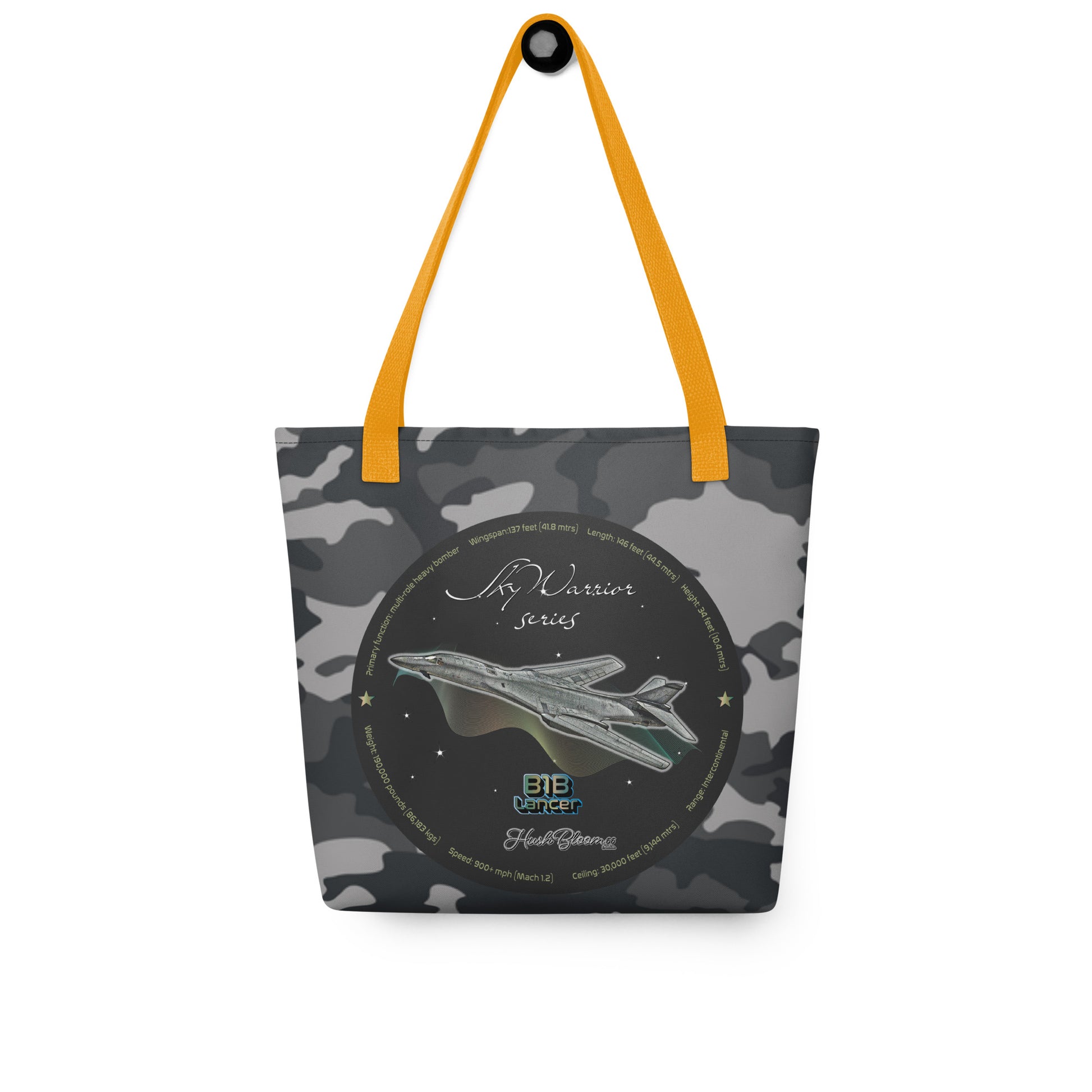 Yellow - B1B Lancer Tote bag